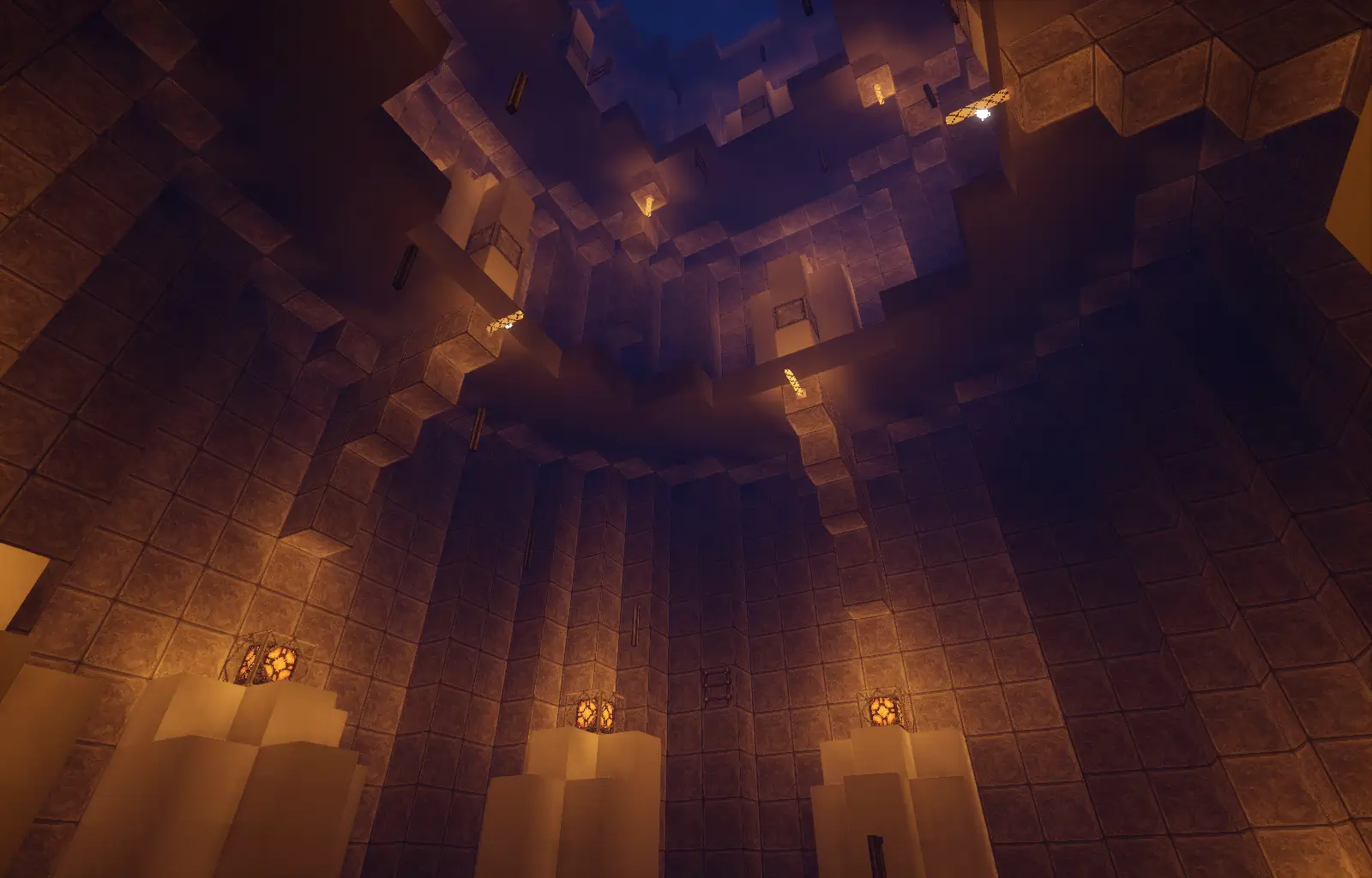 The Foundry's Minecraft Parkour arena