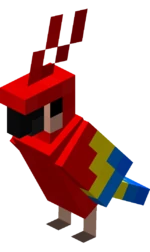 A Minecraft Parrot