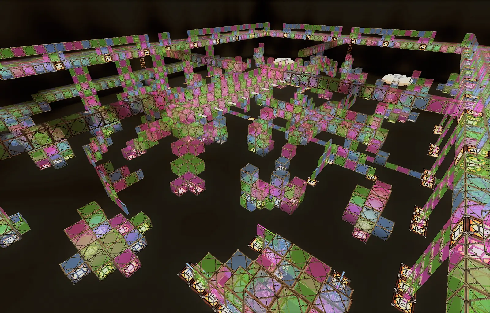 Neon Team Deathmatch Arena