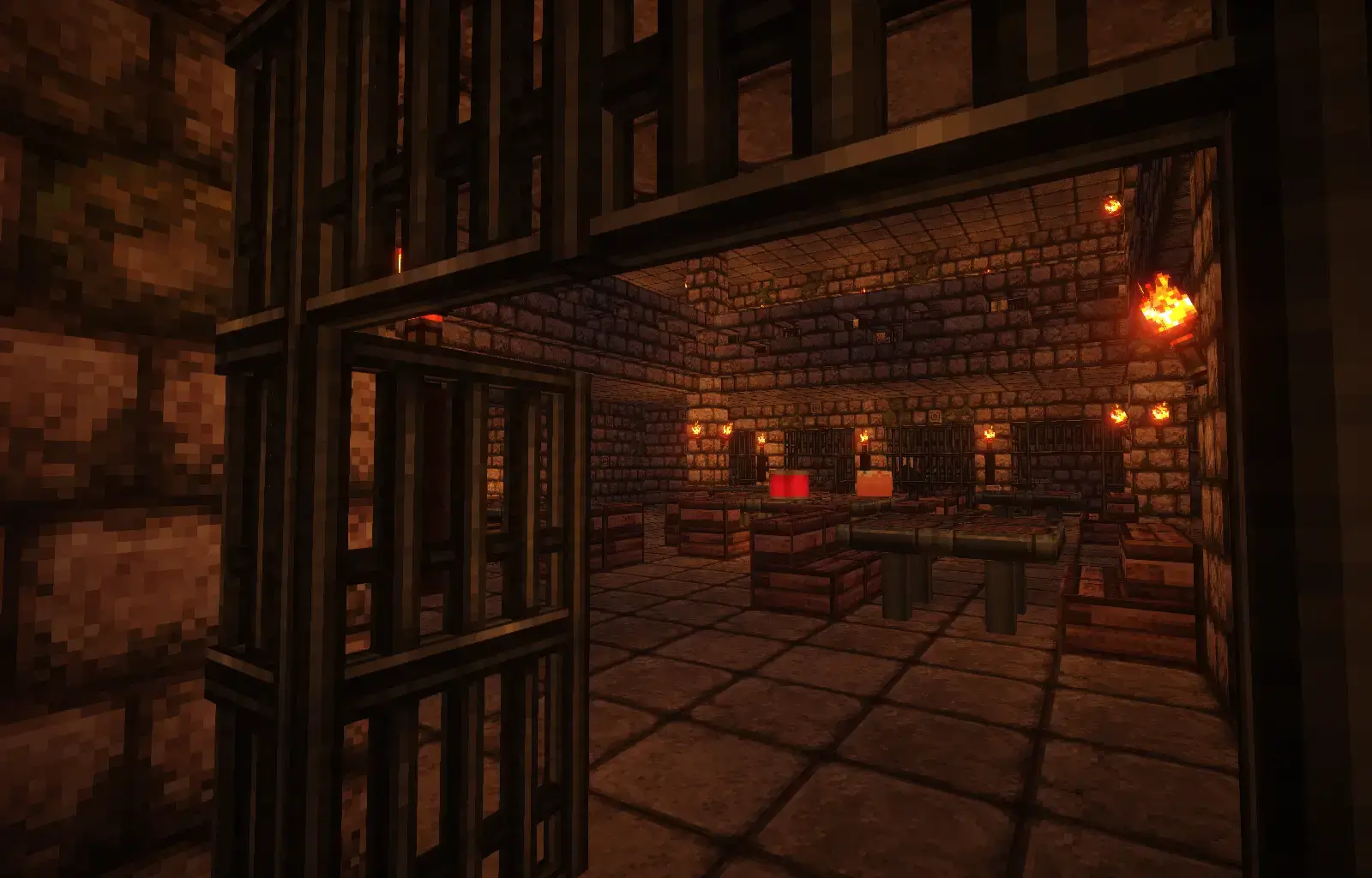 The interior of the Stormcage Containment Facility