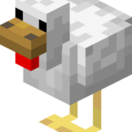 Chicken on BadWolfMC: An Adult Minecraft Server